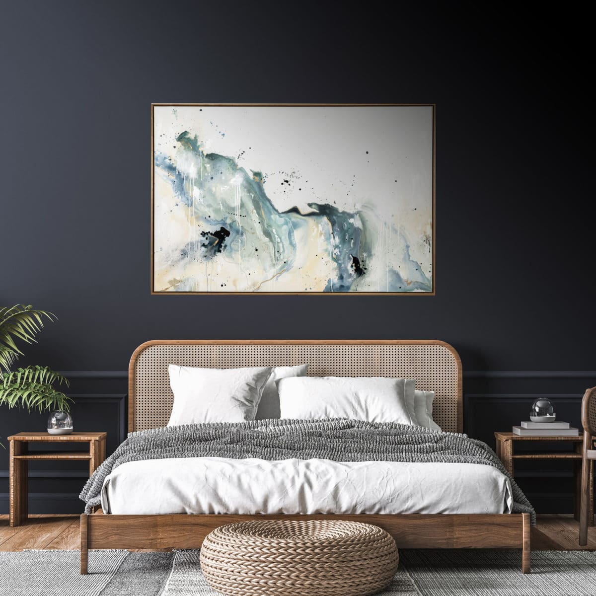 Wave Abstract Painting